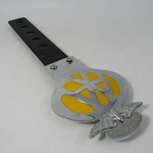 Vintage South African AA car badge with bracket