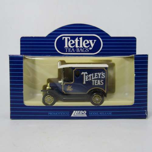 Lledo 1920 Ford Model T van - Tetley`s Tea advertising model car in box