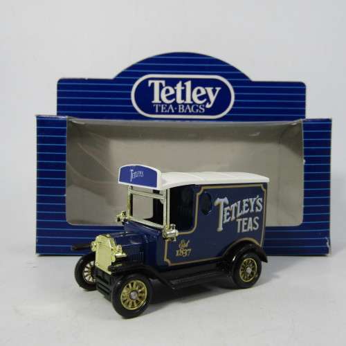 Lledo 1920 Ford Model T van - Tetley`s Tea advertising model car in box