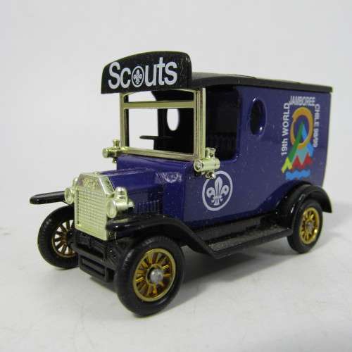 Lledo 1920 Ford Model T van - Scouts World Jamboree Chile 98/99 advertising model car in box