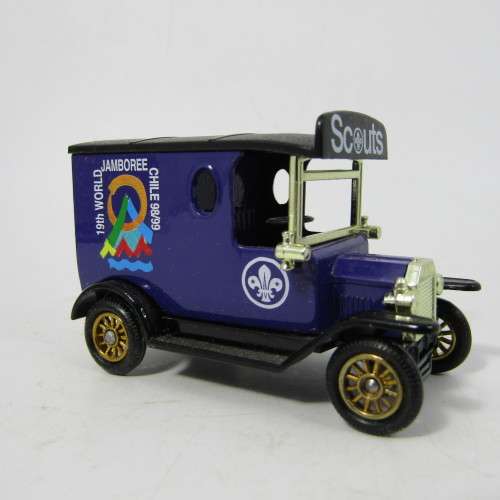 Lledo 1920 Ford Model T van - Scouts World Jamboree Chile 98/99 advertising model car in box