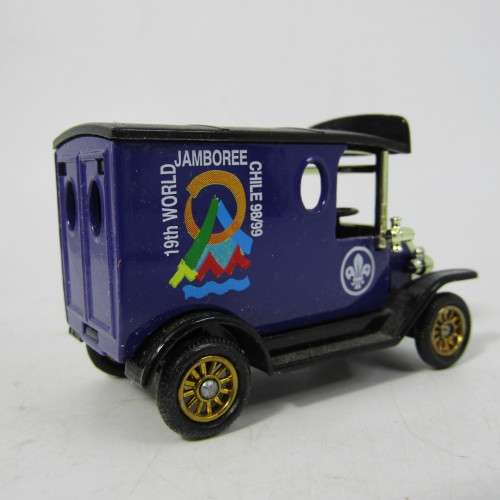 Lledo 1920 Ford Model T van - Scouts World Jamboree Chile 98/99 advertising model car in box