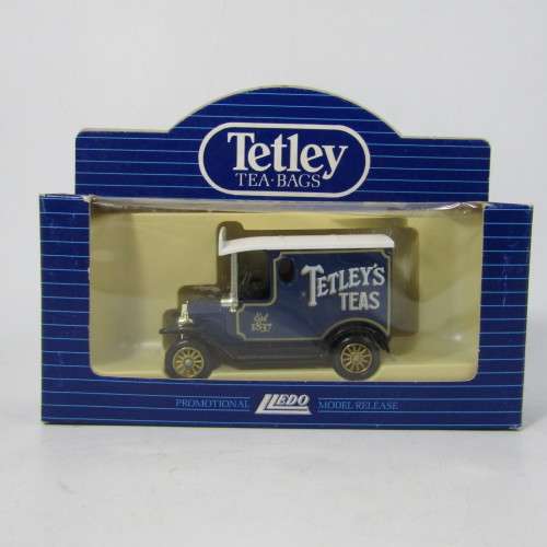 Lledo 1920 Ford Model T van - Tetley`s Tea promotional model car in box