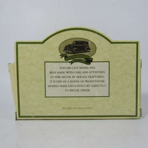 Lledo 1920 Ford Model T van - Tetley`s Tea promotional model car in box