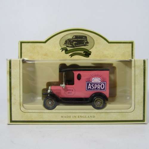 Lledo 1920 Ford Model T van - Aspro promotional model car in box
