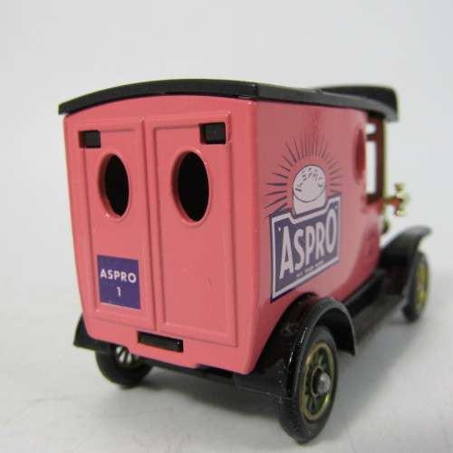 Lledo 1920 Ford Model T van - Aspro promotional model car in box