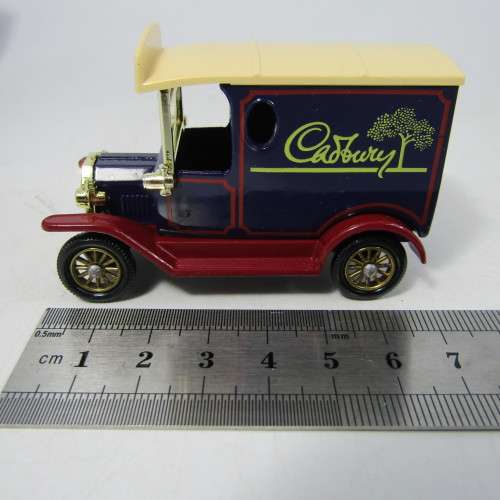 Lledo 1928 Ford Model T van - Cadbury`s promotional model car in box