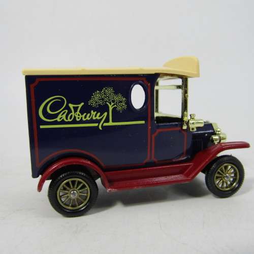 Lledo 1928 Ford Model T van - Cadbury`s promotional model car in box