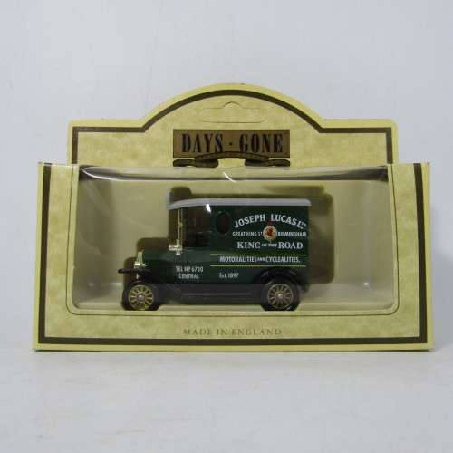 Lledo 1920 Ford Model T van - Joseph Lucas Ltd. promotional model car in box