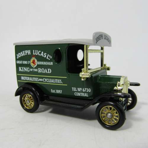 Lledo 1920 Ford Model T van - Joseph Lucas Ltd. promotional model car in box