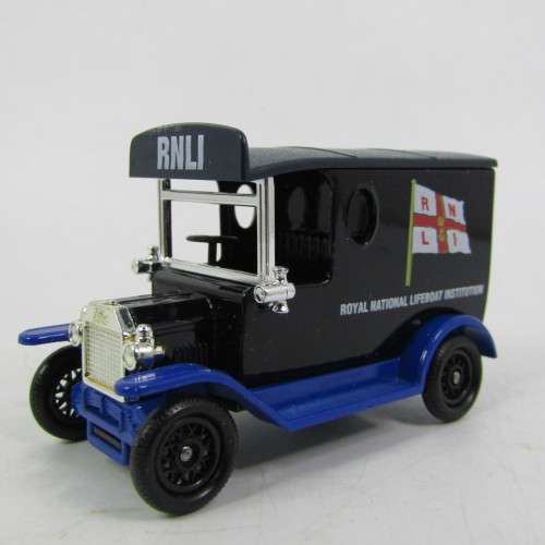 Lledo 1920 Ford Model T van - Royal National Lifeboat institution promotional model car in box