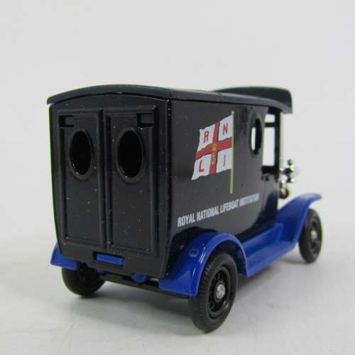 Lledo 1920 Ford Model T van - Royal National Lifeboat institution promotional model car in box