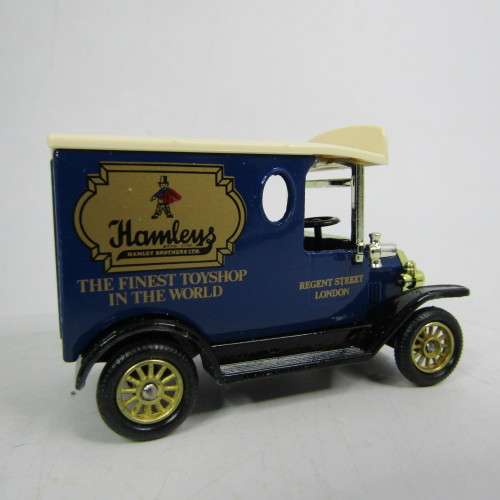 Lledo 1920 Ford Model T van - Hamsleys toy shop promotional model car in box