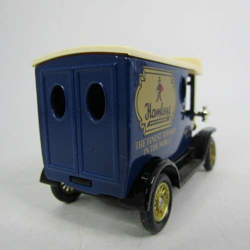 Lledo 1920 Ford Model T van - Hamsleys toy shop promotional model car in box