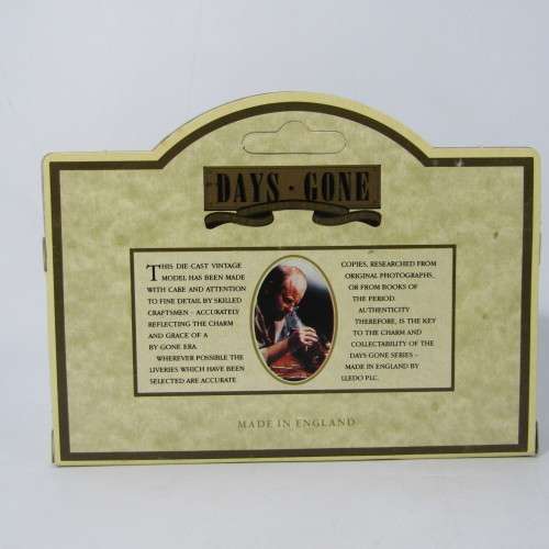 Lledo Days Gone 1920 Ford Model T van - Zebra Grate Polish promotional model car in box