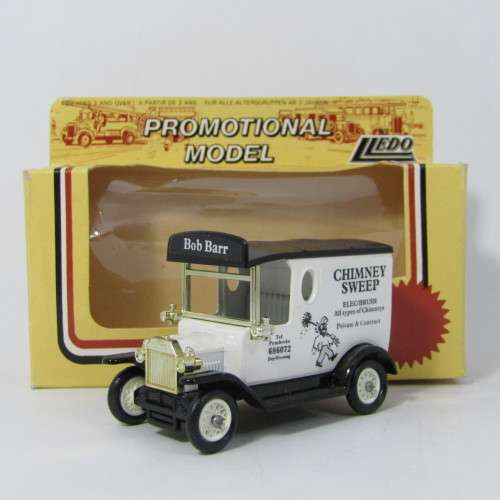 Lledo 1920 Ford Model T van - Chimney Sweep promotional model car in box