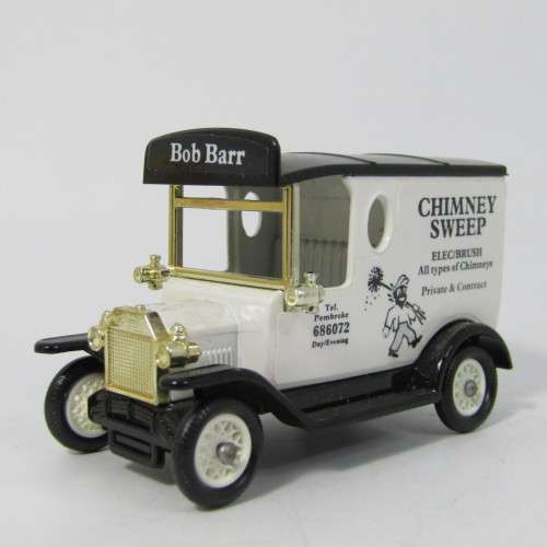 Lledo 1920 Ford Model T van - Chimney Sweep promotional model car in box