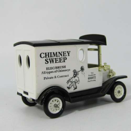 Lledo 1920 Ford Model T van - Chimney Sweep promotional model car in box