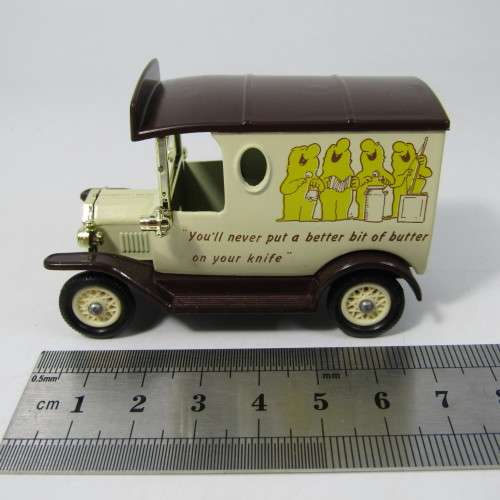 Lledo 1920 Ford Model T van - Country Life English Butter promotional model car in box