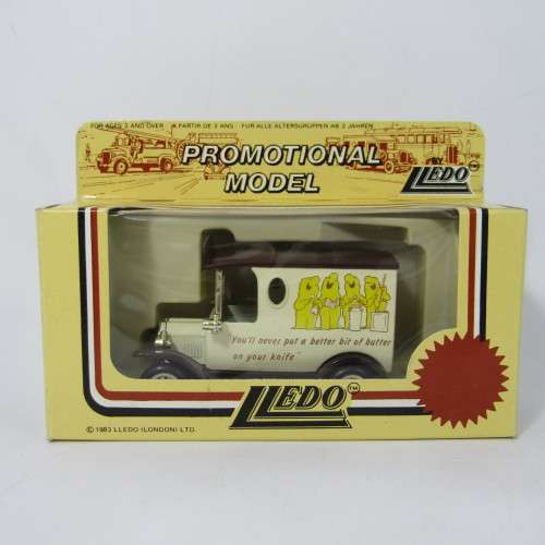 Lledo 1920 Ford Model T van - Country Life English Butter promotional model car in box
