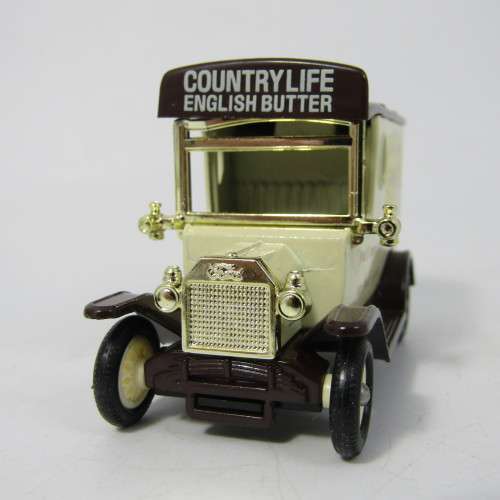 Lledo 1920 Ford Model T van - Country Life English Butter promotional model car in box