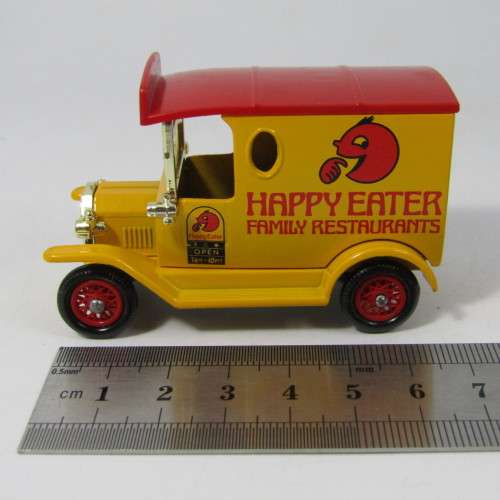 Lledo 1920 Ford Model T van - Happy Eater Family Restuarants promotional model car in box
