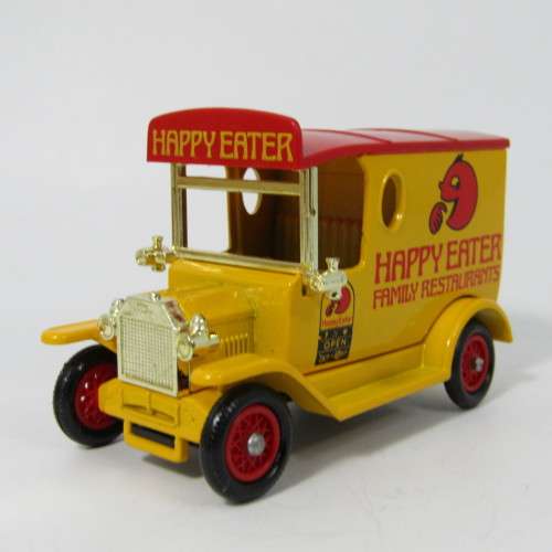 Lledo 1920 Ford Model T van - Happy Eater Family Restuarants promotional model car in box