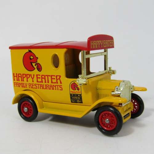 Lledo 1920 Ford Model T van - Happy Eater Family Restuarants promotional model car in box