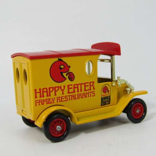 Lledo 1920 Ford Model T van - Happy Eater Family Restuarants promotional model car in box
