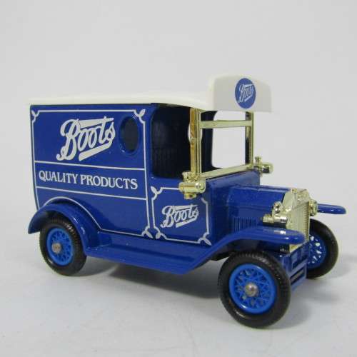 Lledo 1920 Ford Model T van - Boots Quality Products promotional model car in box