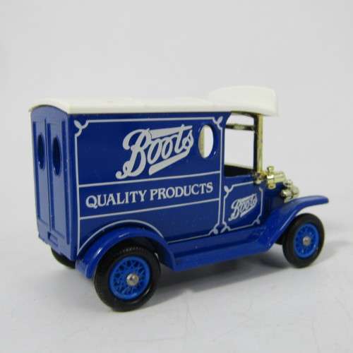 Lledo 1920 Ford Model T van - Boots Quality Products promotional model car in box
