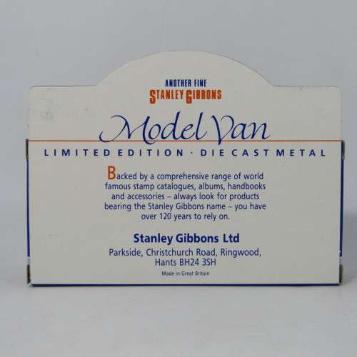 Lledo 1920 Ford Model T van - Stanley Gibbons 1995 International Stamp exhibition model car in box