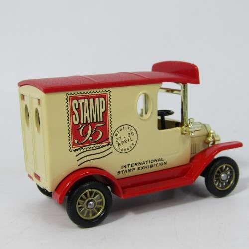 Lledo 1920 Ford Model T van - Stanley Gibbons 1995 International Stamp exhibition model car in box