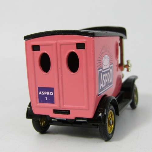 Lledo 1920 Ford Model T van - Aspro promotional model car in box
