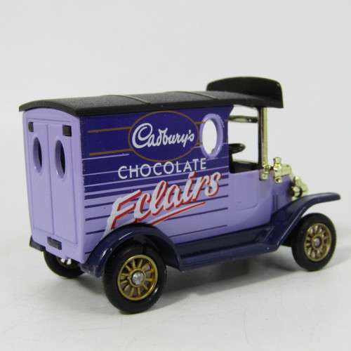 Lledo 1920 Ford Model T van - Cadbury`s Chocolate Eclairs promotional model car in box