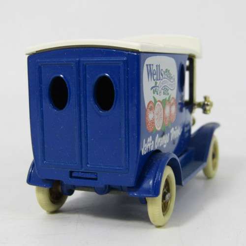 Lledo 1920 Ford Model T van - Wells Drinks Ltd. promotional model car in box