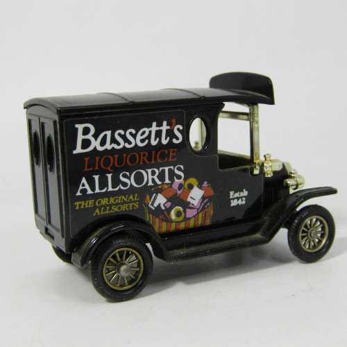 Lledo 1920 Ford Model T van - Bassett`s Liquorice allsorts promotional model car in box