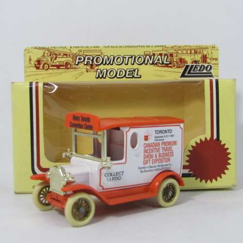 Lledo 1920 Ford Model T van - Franklins die-cast miniatures promotional model car in box