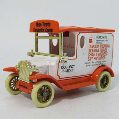 Lledo 1920 Ford Model T van - Franklins die-cast miniatures promotional model car in box