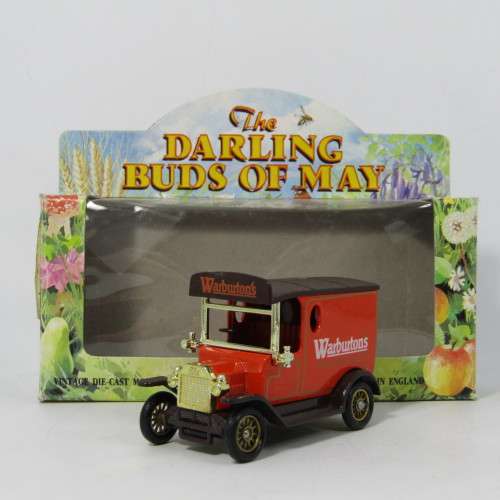 Lledo 1920 Ford Model T van - Warburton`s Family Bakers promotional model car in box