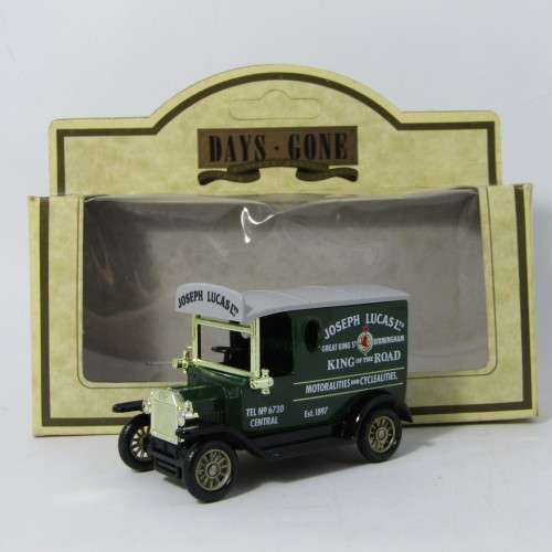 Lledo Days Gone 1920 Ford Model T van - Joseph Lucas Ltd. model car in box