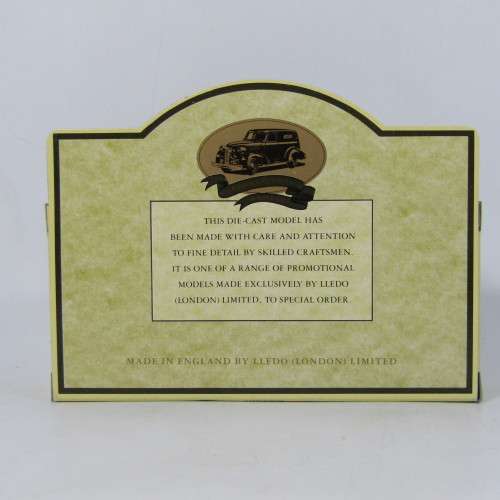 Lledo 1920 Ford Model T van - ACDO self-washer promotional model car in box