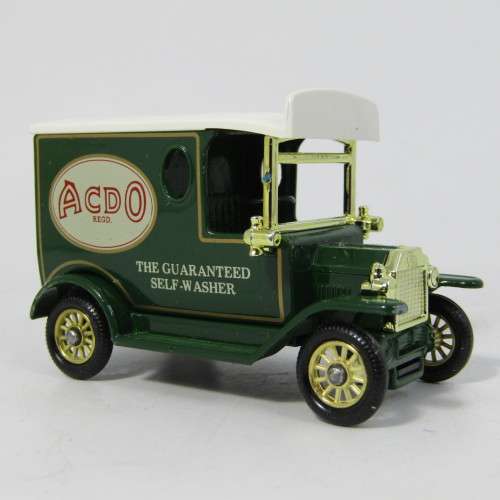 Lledo 1920 Ford Model T van - ACDO self-washer promotional model car in box