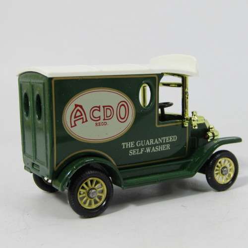 Lledo 1920 Ford Model T van - ACDO self-washer promotional model car in box