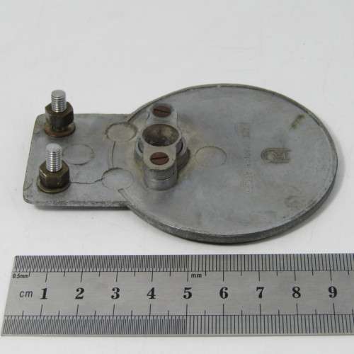 Vintage Road Safety car badge No. 1652 (Issued to Van Riebeeck?)