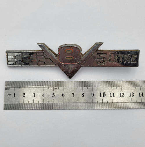 Vintage Holders Monaro (Chev) V8 - 5 litre badge