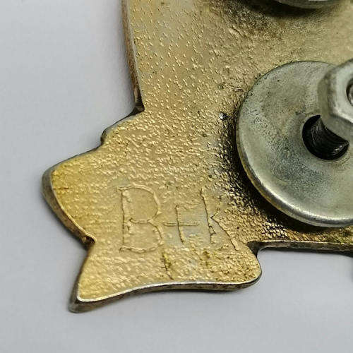 2000 Cobra Rally kleinplasie motorcycle badge