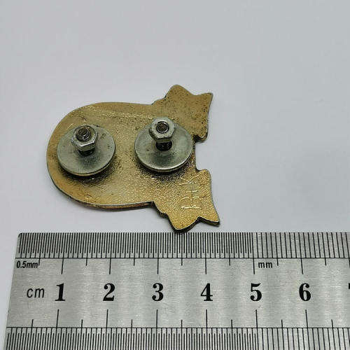 2000 Cobra Rally kleinplasie motorcycle badge