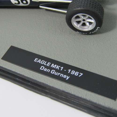 Formula 1 Eagle MRI - 1967 die-cast racing model car - #36 Dan Gurney - scale 1/43