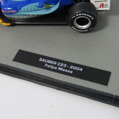 Formula 1 Sauber C23 - 2004 die-cast racing model car - #12 Felipe Massa - scale 1/43